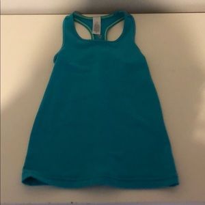 girls blue ivivva tank top